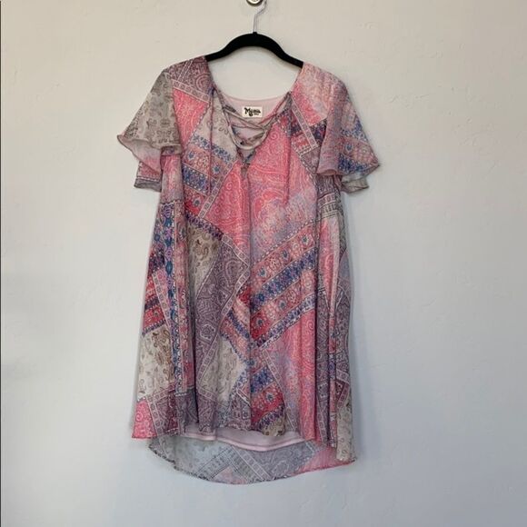 Show Me Your Mumu Laced Kylie Mini Dress - Picture 1 of 5